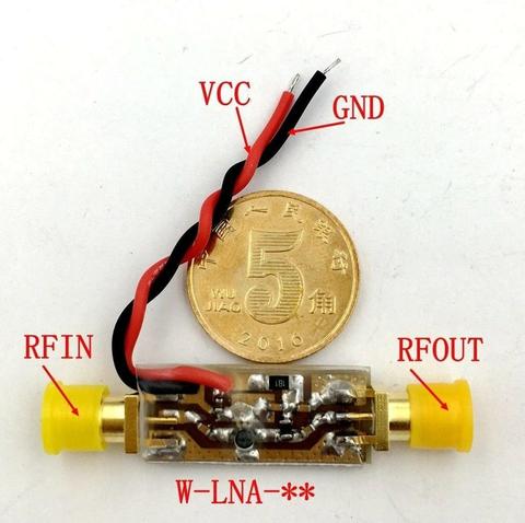 Amplificador RF de alta ganancia LNA 10KHZ-8GHZ, módulo de banda ancha de bajo nivel de ruido, 25dB, 18dB, 30dB, 20dB, 10dB, FM, HF, VHF/UHF, Ham Radio ► Foto 1/5