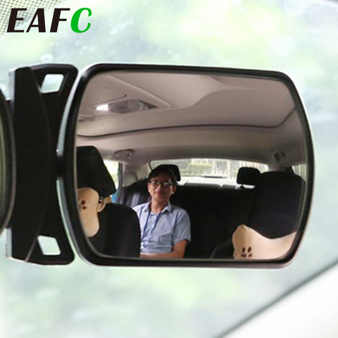 Espejo retrovisor para coche de seguridad de coche asiento de atrás espejo ajustable bebé a ver para espacio trasero infantil Monitor productos para automóviles ► Foto 1/6