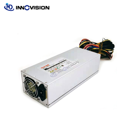 Fuente de alimentación del servidor para PC, fuente de alimentación de gran eficiencia, 2U, 600W, psu con conector GPU 2x(6 + 2) ► Foto 1/6