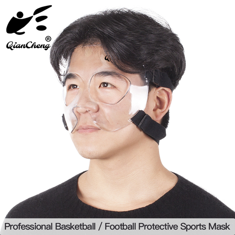 Qiacheng-Casco deportivo para la nariz, máscara protectora para la cara, mascarilla de baloncesto, equipo anticolisión, QC-L4 ► Foto 1/6