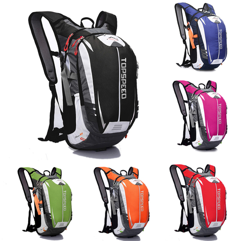 Mochila para bicicleta de montaña para hombre de 18L, equipamiento para exteriores, escalada, senderismo, transpirable ► Foto 1/6