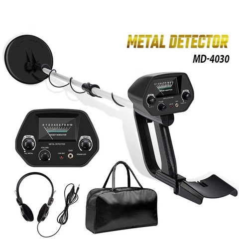 Detector de Metales de MD-4030, Detector de oro subterráneo, longitud del Metal, ajustable, buscador de tesoros, portátil ► Foto 1/6