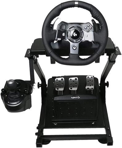 Soporte de volante de carrera profesional para Logitech G25 G27 G29 y G920 soporte de volante plegable Logitech g27 ► Foto 1/6