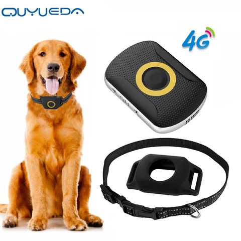 Rastreador GPS 4G para mascotas, Collar de seguimiento, localizador de alarma antipérdida para perros y gatos, resistente al agua, localizador inteligente SOS para niños ► Foto 1/6