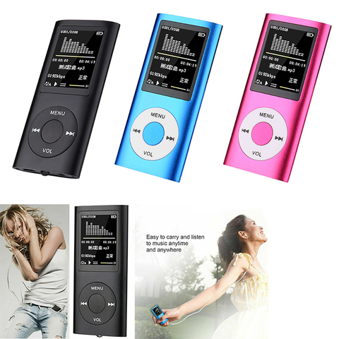 Radio FM deportiva con reproductor Mp3 y Mp4, portátil, LCD de 1,8 pulgadas, compatible con música, vídeo, reproductor multimedia, Mp3, Mp4, para IPod Style ► Foto 1/6