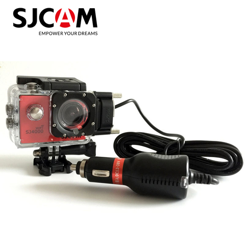 SJCAM de la motocicleta resistente al agua para SJ5000/SJ4000 serie Cam carcasa de carga para sj cam SJ5000X Elite accesorios para cámaras de acción ► Foto 1/6