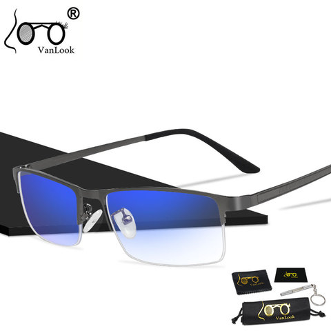 Gafas de bloqueo de luz azul para hombre, gafas de protección para ordenador Blaulicht Gaming, gafas de protección de rayos azules, antiradiación ► Foto 1/6
