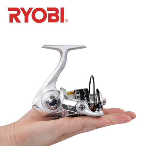 RYOBI-carrete de pesca giratorio 500, 800, 1000, relación de engranaje 3 + 1BB, arrastre máximo 5,2: 1, carretes de agua salada de 3kg, bobinas de Ruedas de pesca ► Foto 1/6