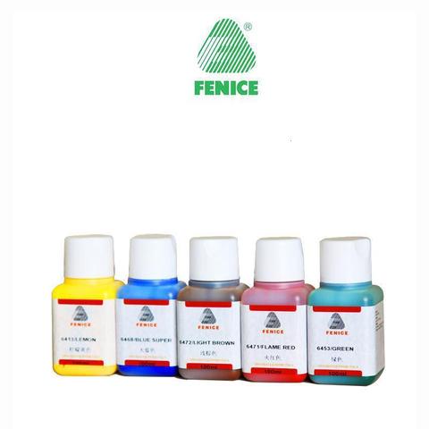 FENICE-aceite de borde de cuero importado de Italia, sellador a prueba de agua de 18 colores, 100ml, pintura de sellado de alto grado, mate brillante ► Foto 1/5