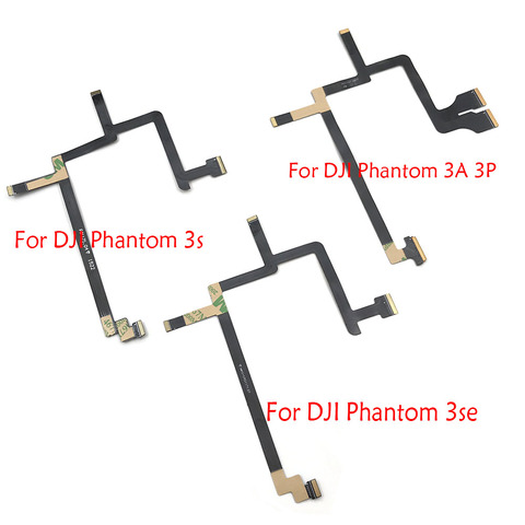 Nuevo para DJI Phantom 3 Cámara Drone 3A 3P S Flexible Cable de cardán Flex Cable plano tipo cinta de la Cámara de piezas de reparación ► Foto 1/1