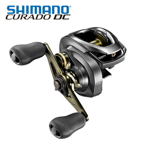 SHIMANO CURADO DC 150 151 150HG 151HG 150XG 151XG 7BB/6,3/7,3/8,1: 1 perfil bajo I-DC4 dos secciones de pesca en agua salada carrete ► Foto 1/3