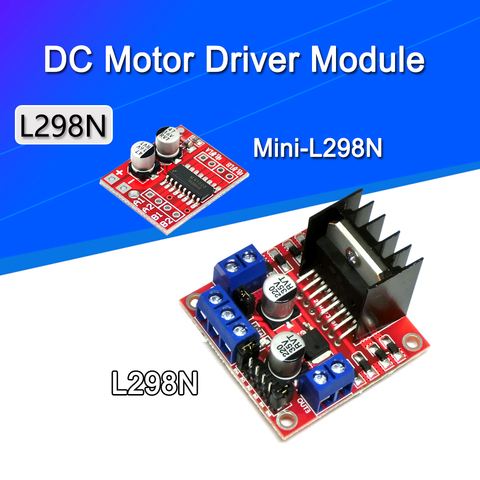 Módulo de placa controladora L298N, motor paso a paso L298N, robot de coche inteligente, placa de pruebas peltier de alta potencia L298, controlador de Motor de CC para arduino ► Foto 1/6