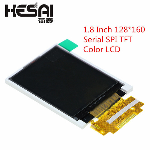 1,8 pulgadas 128*160 serie SPI TFT Color LCD módulo 128x160 pantalla ST7735 con interfaz SPI 5 IO puertos para arduino Diy Kit ► Foto 1/5