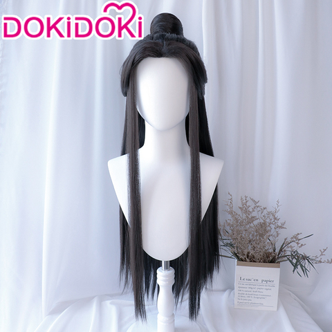 DokiDoki-Peluca de Cosplay de Manga Heaven oficial's Blessing, Cosplay de cabello negro largo Xie Lian Tian Guan Ci Fu, peluca de Cosplay de estilo antiguo ► Foto 1/5