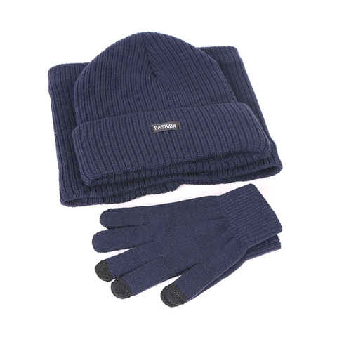 Gorros de hombre para mujer, conjunto de gorros unisex para niñas, gorro cálido tejido para invierno, gorros, croché, Color sólido, para mujer adulta ► Foto 1/6