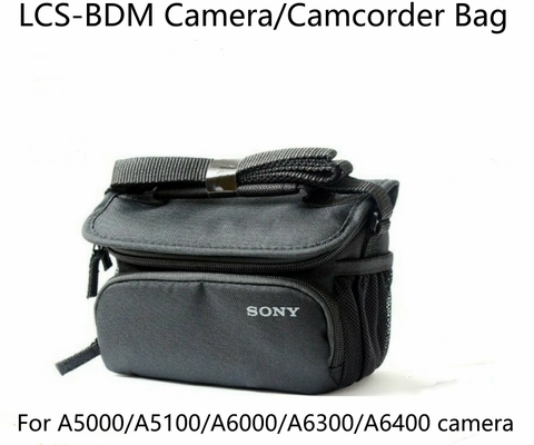 Correa de la Cámara de Sony LCS-BDM bolsa para A5000 A5100 A6000 A6400 PJ410 PJ675 CX405 CX450 CX680 AX45 AX40 de vídeo Digital bolsa de la cámara ► Foto 1/6