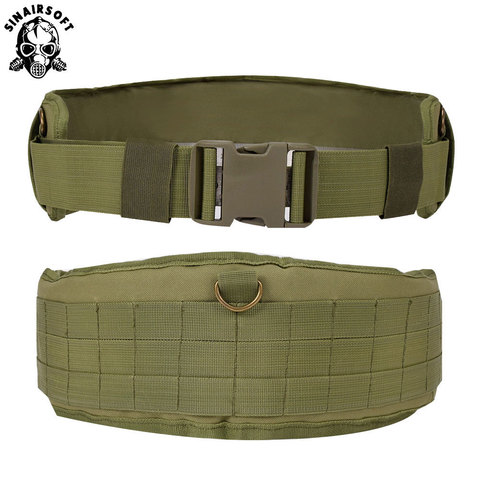 Cinturón militar Molle, cinturón táctico exterior para hombres, cinturón acolchado CS, equipo multiusos, cinturones anchos Airsoft, accesorios de caza ► Foto 1/6