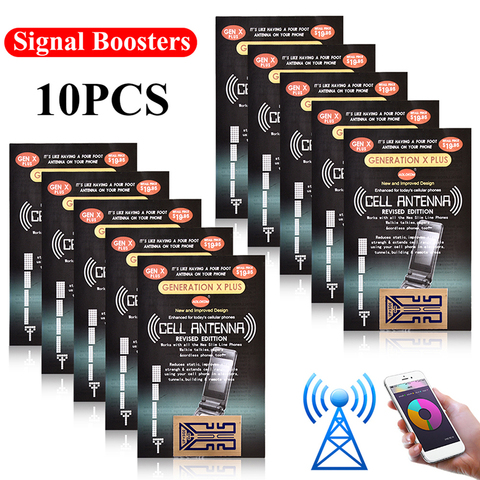 Stickers-amplificador de señal para teléfono móvil, pegatinas de mejora de señal para teléfono móvil, amplificador de señal para teléfono móvil 4G ► Foto 1/6