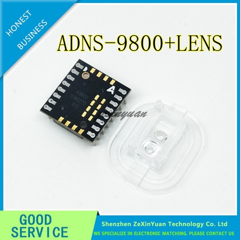 ADNS-9800 + ADNS-6190-002 A9800 DIP16sensor con nuevas ópticas lente nueva y ORIGINAL ADNS9800 ► Foto 1/3