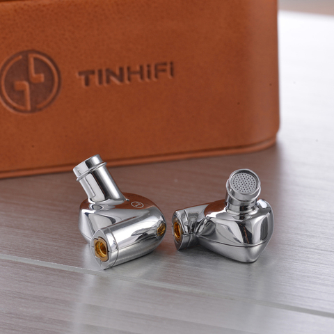 TINHIFI-auriculares internos P1 con Cable desmontable, audífonos de Metal HiFi, 5 ejes, proceso CNC, estaño, HIFI, P1 ► Foto 1/6