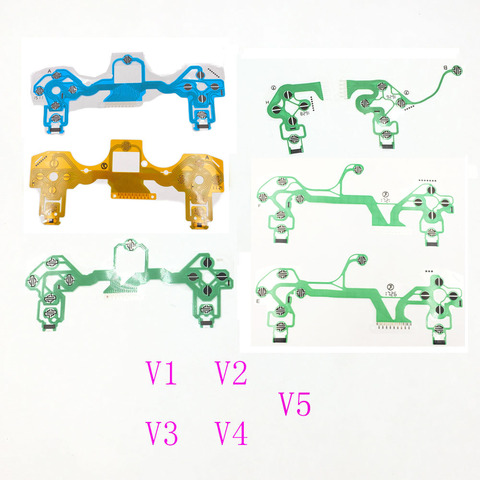 2 uds. De cinta de circuito para Playstation 4, PS4, piezas para reparar controlador, PCB, V4, V5, V3, V2, V1, para PS 4 ► Foto 1/6