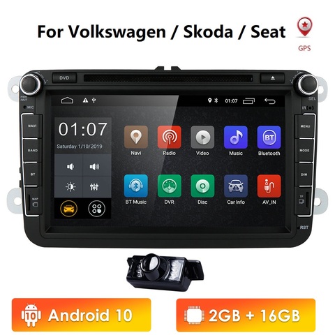 DVD para coche Android 10 8 