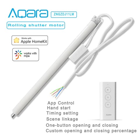 Aqara-Motor de cortina enrollable inteligente Zigbee, Control por aplicación de hogar inteligente, versión Wifi, Control automático de cortinas ► Foto 1/6