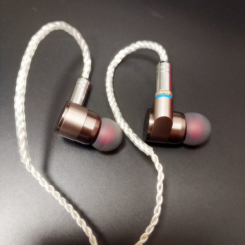 TINHIFI-auriculares de botón T2, dispositivo de audio dinámico con graves de alta fidelidad, de metal, con cable reemplazable, T3, T2 PRO, T1, 24h ► Foto 1/6