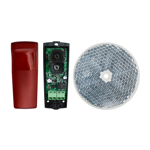 Sensor de barrera de luz de reflexión, interruptor fotoeléctrico reflectante, fotocélula, sensor de haz infrarrojo, 10m, 5m, 7m, DC12V ► Foto 1/5