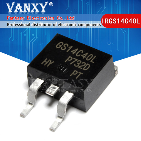 5 uds IRGS14C40L-263 IRGS14C40 TO263 GS14C40L SMD ► Foto 1/1