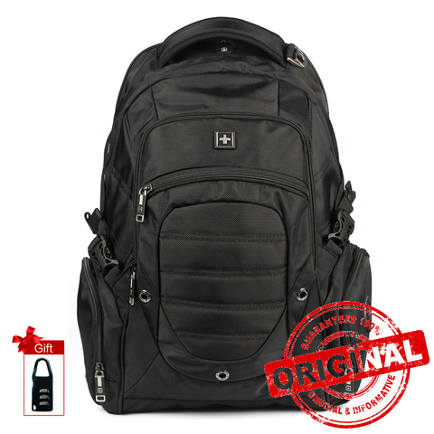 Mochila militar hombre multifuncional de gran cuaderno de viaje Mochila impermeable portátil Mochila Masculina SW9275I ► Foto 1/5