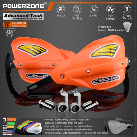 Powerzone-guardamanos Probend para motocicleta Honda KTM, ADV, EXC, EnduroHusqvarna, TE, CRF, WRF, DRZ, KLX, ATV, manillar ► Foto 1/6