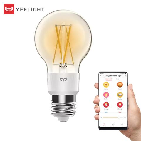 Más Yeelight inteligente Luz de Edison bombilla E27 220V filamento incandescente ampolla bombillas para Homekit de Apple. ► Foto 1/6