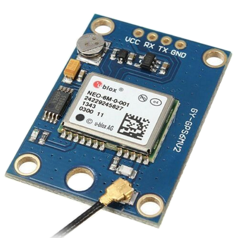 Controlador de vuelo GY-GPS6MV2 NEO-6M, módulo de señal fuerte, NEO6MV2, Buit-in, EEPROM, para Arduino, 1 Juego ► Foto 1/4