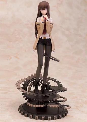 Figuras de acción de Steins Gate Makise Kurisu, modelo de figura de acción de 24cm, regalo de Navidad ► Foto 1/6