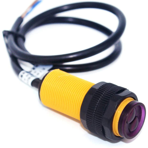 E18-D80NK Arduino-Sensor infrarrojo de reflectancia, Sensor de detección para evitar obstáculos, interruptor de 5V, 3-80cm ► Foto 1/6
