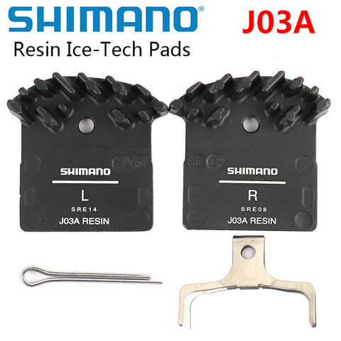 SHIMANO-Pastillas de freno de disco DEORE XT SLX DEORE J03a, de resina, tecnología Ice Tech J04C, Metal, tecnología Ice, para bicicleta de montaña ► Foto 1/4