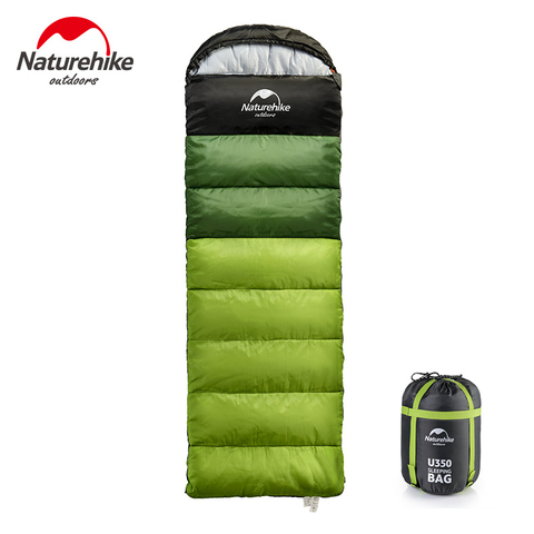 Naturehike-SACO DE dormir de invierno ultraligero, compacto y portátil, de algodón, para viajes, saco de dormir para acampar al aire libre ► Foto 1/6