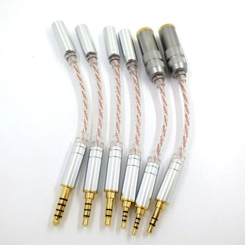 Cable de Audio de equilibrio HIFI, macho, 2,5mm a 3,5mm, 4,4mm, adaptador de línea de conversión de auriculares hembra ► Foto 1/6