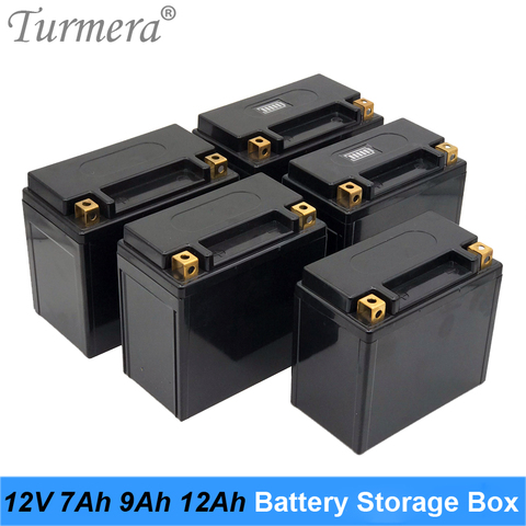 Turmera-caja de almacenamiento de batería de 12V, 7Ah, 9Ah, 12Ah, con indicador aplicable A la batería de motocicleta y fuente de alimentación incortada de 24V ► Foto 1/6