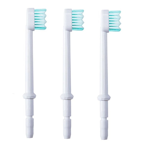 3 uds de cepillo de dientes de reemplazo rociador de limpieza de los dientes de Punta Compatible con Waterpik WP-100 WP-108 WP-112 WP-250 WP-300 FC168 ► Foto 1/5