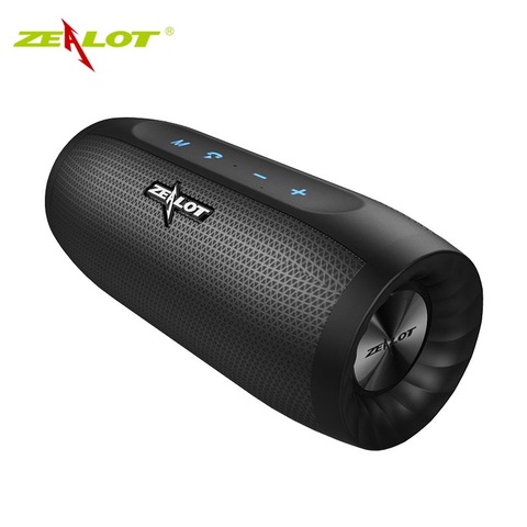 Zealot S16 Altavoz Bluetooth de alta potencia Hifi altavoz portátil al aire libre Subwoofer inalámbrico impermeable, compatible con tarjeta TF/sd ► Foto 1/6