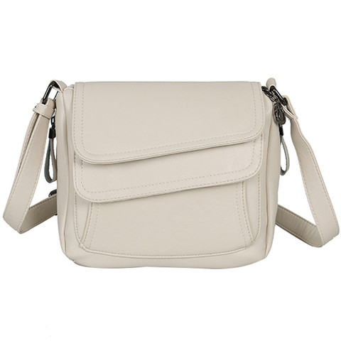 Bolso blanco de verano de cuero de lujo Bolsos De Mujer bolsos de diseñador de hombro de mujer bolsa de mensajero madre bolsas para mujer 2022 Sac Femme ► Foto 1/6