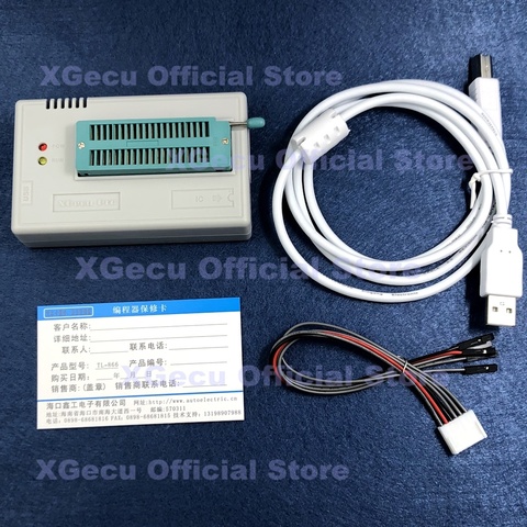 Programador Universal USB V10.33 XGecu TL866II Plus compatible con 15000 + IC SPI Flash NAND EEPROM MCU PIC AVR, reemplazo TL866A TL866CS ► Foto 1/6