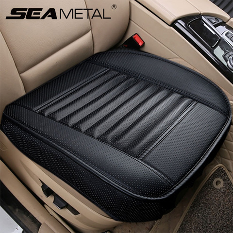 Fundas de asiento para coche, protector universal de cuero PU, accesorios interiores de automóvil para alfombrilla, para las cuatro estaciones ► Foto 1/6