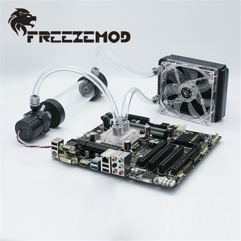 FREEZEMOD-sistema de refrigeración por agua para ordenador de FREEZEMOD-BKS1, conjunto Baisc de alta calidad, 1 tubo suave FREEZEMOD-BKS1 ► Foto 1/6