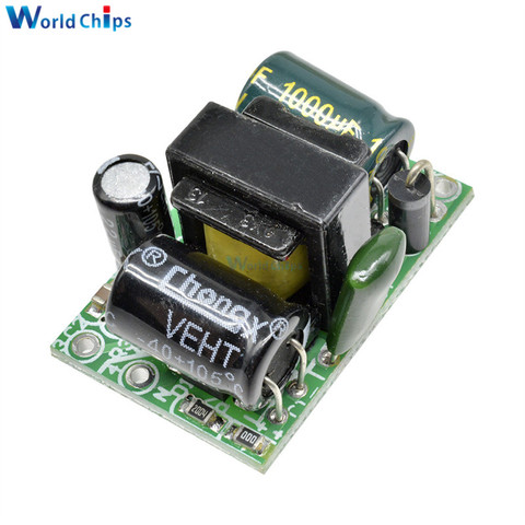 AC-DC 5V 800mA 110V 220V a DC 5V Buck convertidor paso transformador de placa de módulo de fuente de alimentación para Arduino tensión de aislamiento ► Foto 1/6