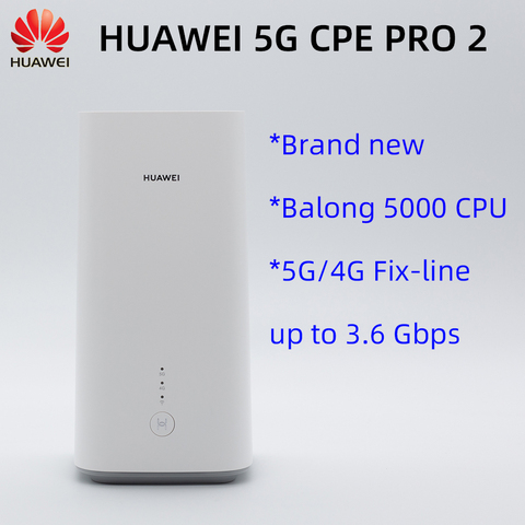 Huawei Original de 5G CPE Pro 2 H122-373 5G/4G hotspot WiFi 6 Plus de la NSA SA ► Foto 1/5