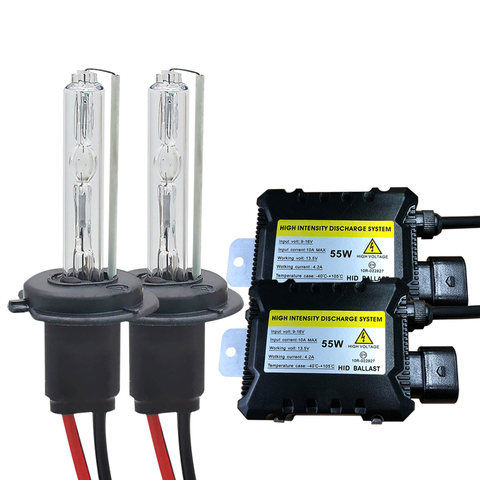 Bombilla de Xenón delgada para faro delantero de coche, Kit de faro de xenón de 12V, 35W, 55W, H7, H1, H3, H7, H11, 9005, 9006, 4300k, 5000k, 6000k, 8000k, HID ► Foto 1/6