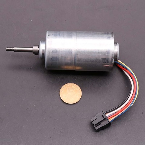 SHINANO LA034-040NN07A 3-Fase 8-alambre Hall sin escobillas Motor eléctrico doble rodamiento de bolas alto par DC 105V 25W Micro Motor ► Foto 1/6